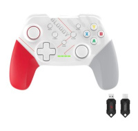 A4tech Bloody GPW50, gamepad, Dual mode 2,4G+USB, bílá