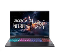 ACER NTB Nitro 16S AI (AN16S-61-R8NW),R AI 9 365,16"WQXGA,32GB,1TB SSD,RTX 5070,Linux,Black