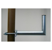 Držák antény na stožár, galvanický zinek, délka 30cm