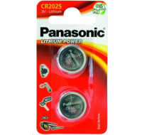 PANASONIC Lithiová baterie (knoflíková) CR-2025EL/2B 3V (Blistr 2ks)