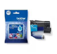 BROTHER INK LC-552XLC - cyan- cca 1500stran, pro MFC-J3660 MFC-J3960