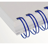 Kovové hřbety (2/1") 19 modré