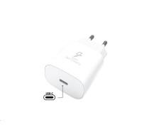 WG - Síťová nabíječka GaN 1x USB-C, PD 25W, PPS, white