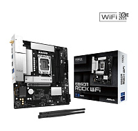 ASRock MB Sc LGA1851 B860M ROCK WIFI, Intel B860, 2xDDR5, 1xHDMI, 1x DP, WiFi, mATX