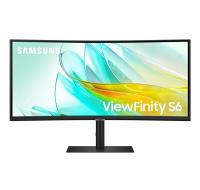 BAZAR - SAMSUNG MT LED LCD Monitor 34" Samsung ViewFinity S65UC  - prohnutý,VA,3440x1440,5ms,100Hz,HDMI,DisplayPort,USB3