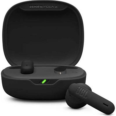 JBL Headphones In-Ear Wave Flex 2 black