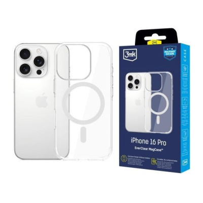 3mk ochranný kryt EverClear Magcase pro Apple iPhone 16 Pro