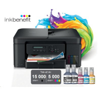 BROTHER multifunkce inkoustová DCP-T730DW - A4 128MB 2400x600 16ppm ADF USB 2.0. WIFI  - INKTANK INK BENEFIT