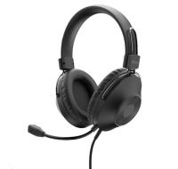 TRUST sluchátka s mikrofonem Ozo Over-Ear USB Headset