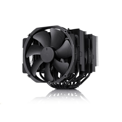 NOCTUA Chladič CPU NH-D15 chromax.black, 2x 140mm, LGA1851, AM5, černá