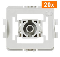 Homematic IP  Adaptér Gira Standard, set 20ks - EQ3-ADA-GS-20