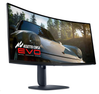 DELL LCD GAME-AW3425DW - 34"/OLED/3440x1440/21:9/240Hz/0.03ms/1500000:1/250 cd/m2/HDMI/DP/VESA/3YNBD (210-BRTW)