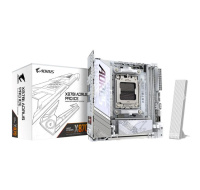 GIGABYTE MB Sc AM5 X870I AORUS PRO ICE, AMD X870, 2xDDR5, 1xHDMI, 1xUSB4, WiFi, Mini-ITX