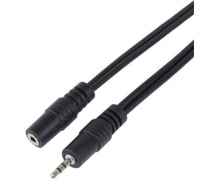 PremiumCord Kabel prodlužovací Jack 2.5mm- Jack 2.5mm M/F 2m - 2.5mm stereo male 2.5mm stereo female -