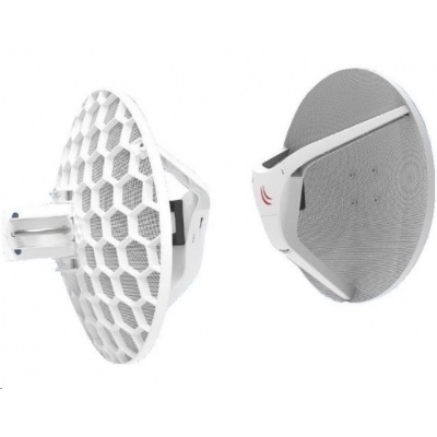 MikroTik Wireless Wire Dish (LHGG-60ad), 1Gbps full-duplex, 802.11ad, 60GHz, již spárováno=bez nutnosti konfigurace
