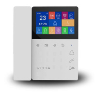 Veria LCD monitor videotelefonu se sluchátkem  7043B bílý