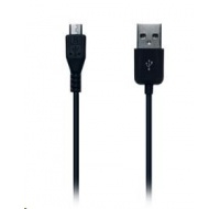 CONNECT IT Wirez kabel HQ microUSB - USB, černý, 2m