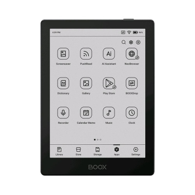 E-book ONYX BOOX GO 6, 6" Carta 1300, 32GB, Bluetooth, Android 11, E-ink displej