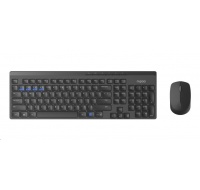 RAPOO set klávesnive a myš 8100M Wireless Multi-Mode Optical Mouse and Keyboard Set Black CZ/SK