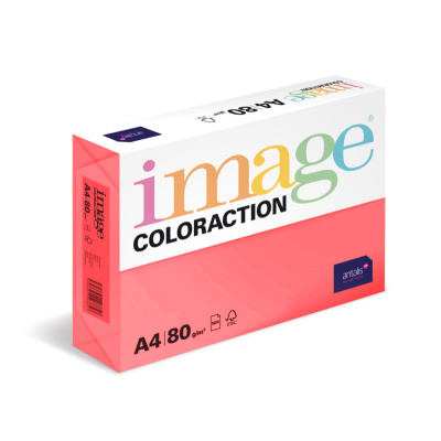 Antalis Papír Image Coloraction Malibu - reflexní růžová (NeoPi) A4 (80g/100ks)
