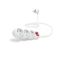 CONNECT IT prodlužovací kabel 230 V, 3 zásuvky, 1,5 m, s vypínačem (bílý)