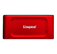 Kingston Externí SSD 1TB XS1000, USB 3.2, červená