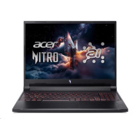 ACER NTB Nitro V 16 AI (ANV16-42-R250),R7-260,16"WQXGA,32GB,1TB SSD,RTX 5070,Linux,Black