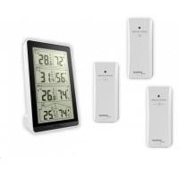 TechnoLine WS 7060 - digitální teploměr s vlhkoměrem se třemi bezdrátovými čidly