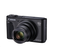Canon PowerShot SX740 HS Lite Travel II., 20.3Mpix, 40x zoom, WiFi, 4K video - černý