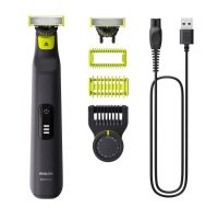 Philips OneBlade Pro 360 QP6542/15 zastřihovač, voděodolný, 3 nástavce, akumulátorový provoz