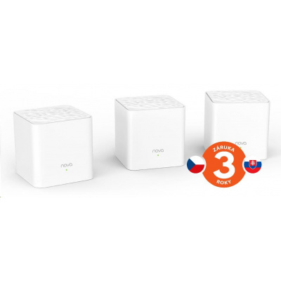 Tenda MW3 (3-pack) Wireless AC1200 Whole Home Mesh WiFi System