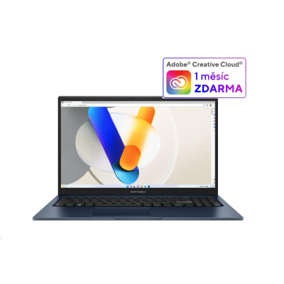 ASUS NTB Vivobook 15 (X1504VA-NJ2497W), i3-1315U, 15.6" FHD, 8GB, 512GB SSD, Intel, W11 Home, Quiet Blue
