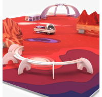 Ozobot podložka Challenge Mat: Mise na Mars