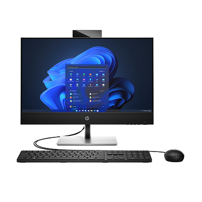 HP AIO ProOne 440 G9 23.8 NT, i5-13500T, 1x16GB DDR4,512GB, WiFi 6E+BT, USB kl. a myš, 120W,5MP,DP+HDMI+HDMI IN,Win11Pro