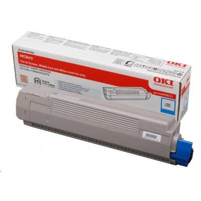 OKI toner do MC860br> Kapacita: 10 000 str. při 5% krytí.