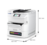 EPSON WorkForce Pro EM-C8100RDWF, 4v1, A3, 4800x1200dpi, 35ppm, Duplex, RIPS