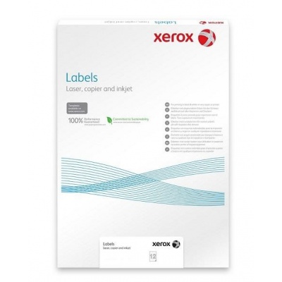 Xerox PNT Label - Clear PaperBack SRA3 (229g/50 listů, SRA3) - odolná plastová samolepka