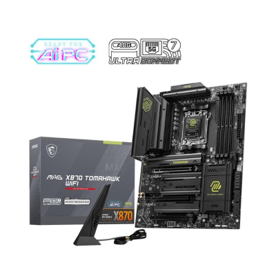 MSI MB Sc AM5 MAG X870E TOMAHAWK WIFI, AMD X870E, 4xDDR5, 1xHDMI, 2xUSB4, WI-FI
