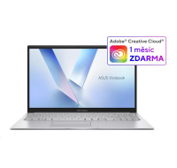 ASUS NTB Vivobook 15 (X1504VA-BQ3871W), Core 5 120U, 15.6" FHD, 8GB, 512GB SSD, Intel, W11 Home, Cool Silver