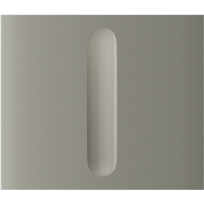 Ajax  CenterButton (Dimmer) vertical - Středový kryt stmívatelného tlačítka, vertikální instalace, olivová