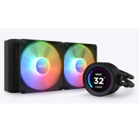 NZXT vodní chladič Kraken 240 ELITE RGB / 2x120mm RGB fan / LCD disp. / 6 let / LGA1851 / AM5