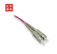 LYNX duplexní patch kabel MM, OM4, SC/SC, 50/125µm, 10m