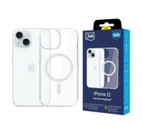 3mk ochranný kryt EverClear Magcase pro Apple iPhone 15