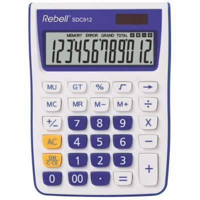 REBELL kalkulačka - RE-SDC912VL BX