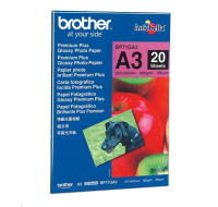 BROTHER Paper BP-71 foto lesklý A3/20ks