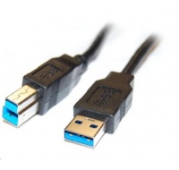 PREMIUMCORD Kabel USB3.0 propojovací A-B, Super-speed 5Gbps, 2m