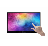Verbatim PMT-17 Portable Touchscreen Monitor 17.3" Full HD 1080p Metal Housing Přenosný dotykový monitor