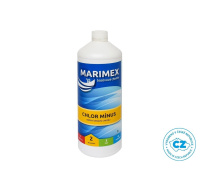 Marimex Chlor mínus 1 l - bazénová chemie - DEZINFEKCE