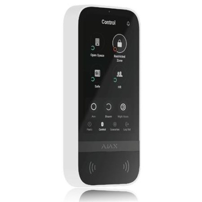 Ajax  KeyPad TouchScreen (8EU) ASP white (58455)