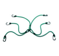 Master Lock Propojené upínací gumy s háčky (3 ks / balení)